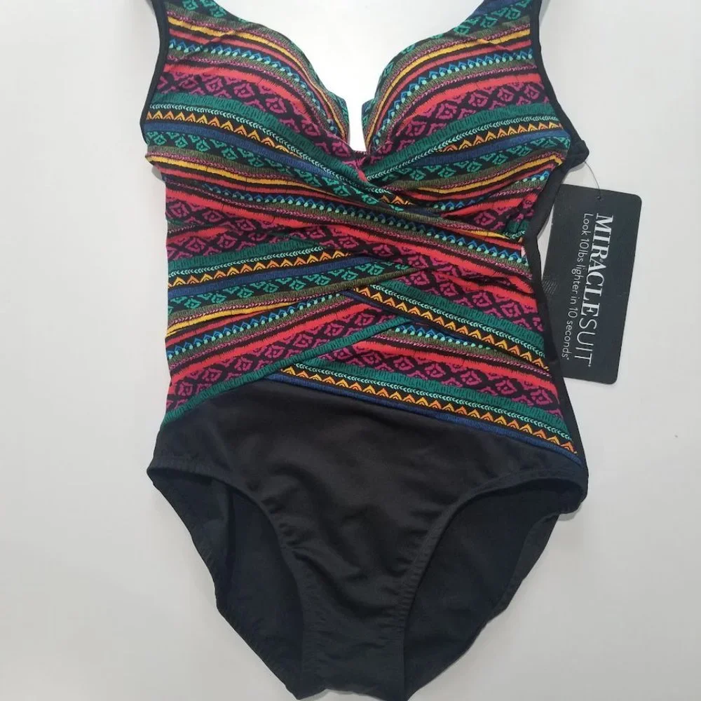 Miraclesuit Raya De Sol Escape  Size 8 - Picture 5 of 13